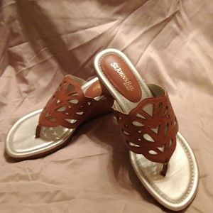 ST. John's Bay wedge sandals